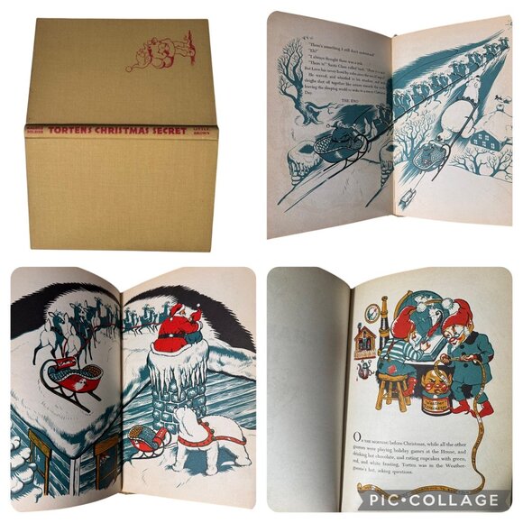 Torten's Christmas Secret Maurice Dolbier First Edition 1951 Illust Henneberger - Picture 6 of 16